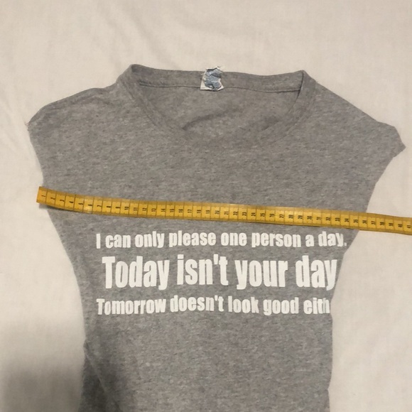 Funny Saying woman sleeveless t-shirt - Picture 5 of 8